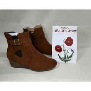 Dr. Scholl's Women's Berlin Boots - Copper Brown 6.5M